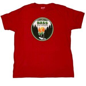 Bass Outdoor Mens Walk the Path Graphic T-Shirt L